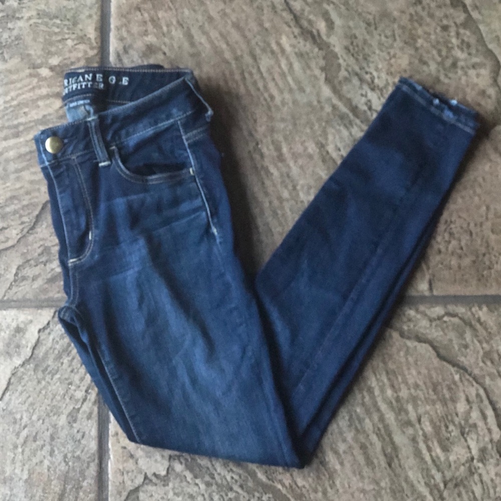American Eagle dark jegging